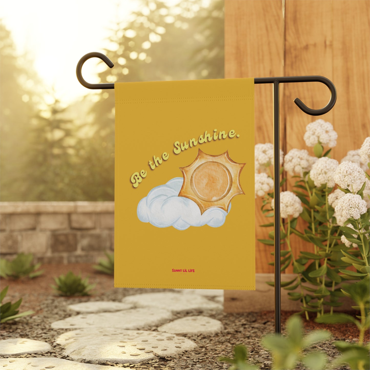 Be the Sunshine Garden & House Banner, Perfect Housewarming Gift, Positive Gift for Friends