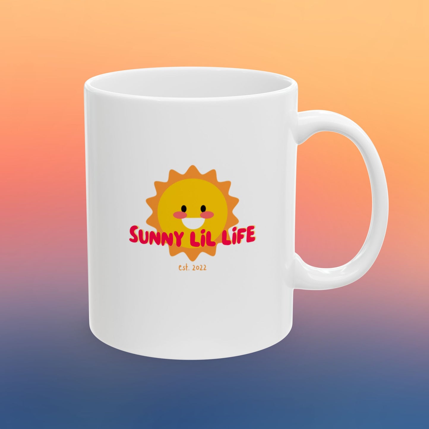 Caffeine, Chaos & Cuss Words Ceramic Mug