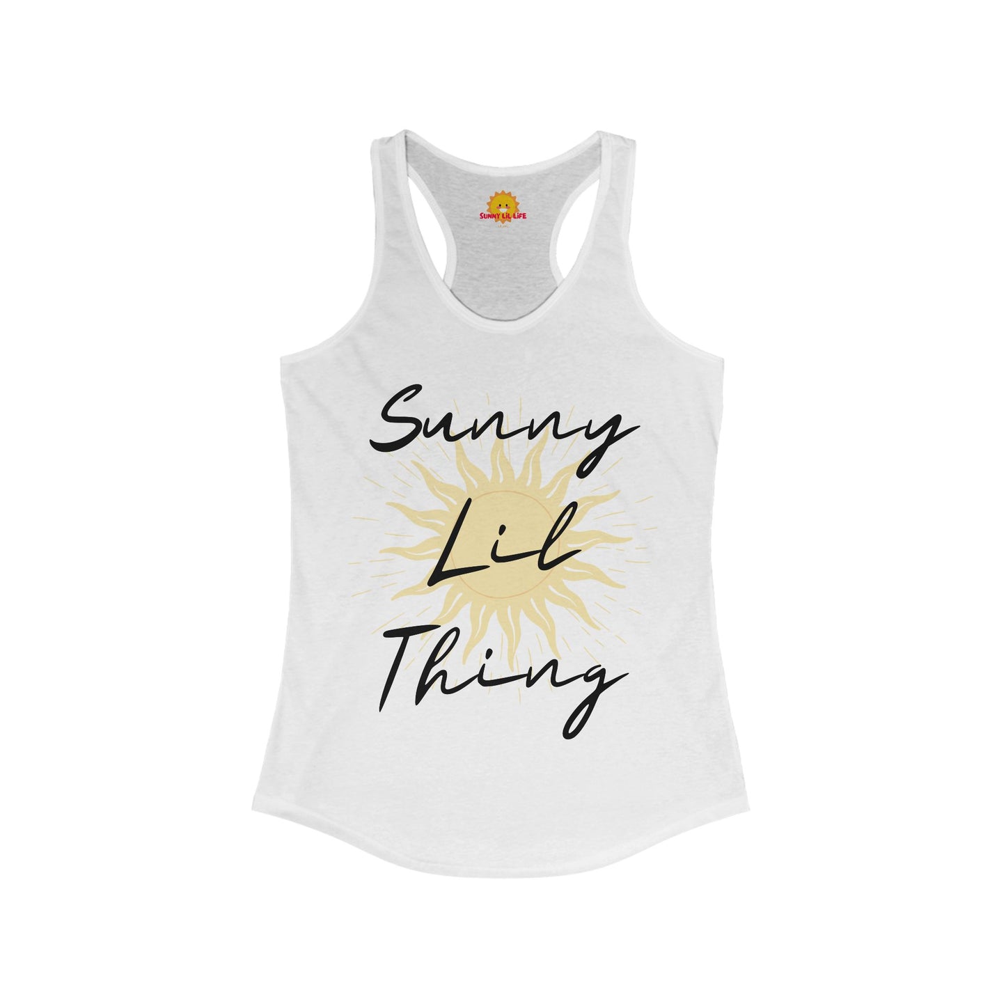 Sunny Lil Thing Womens Racerback Tank