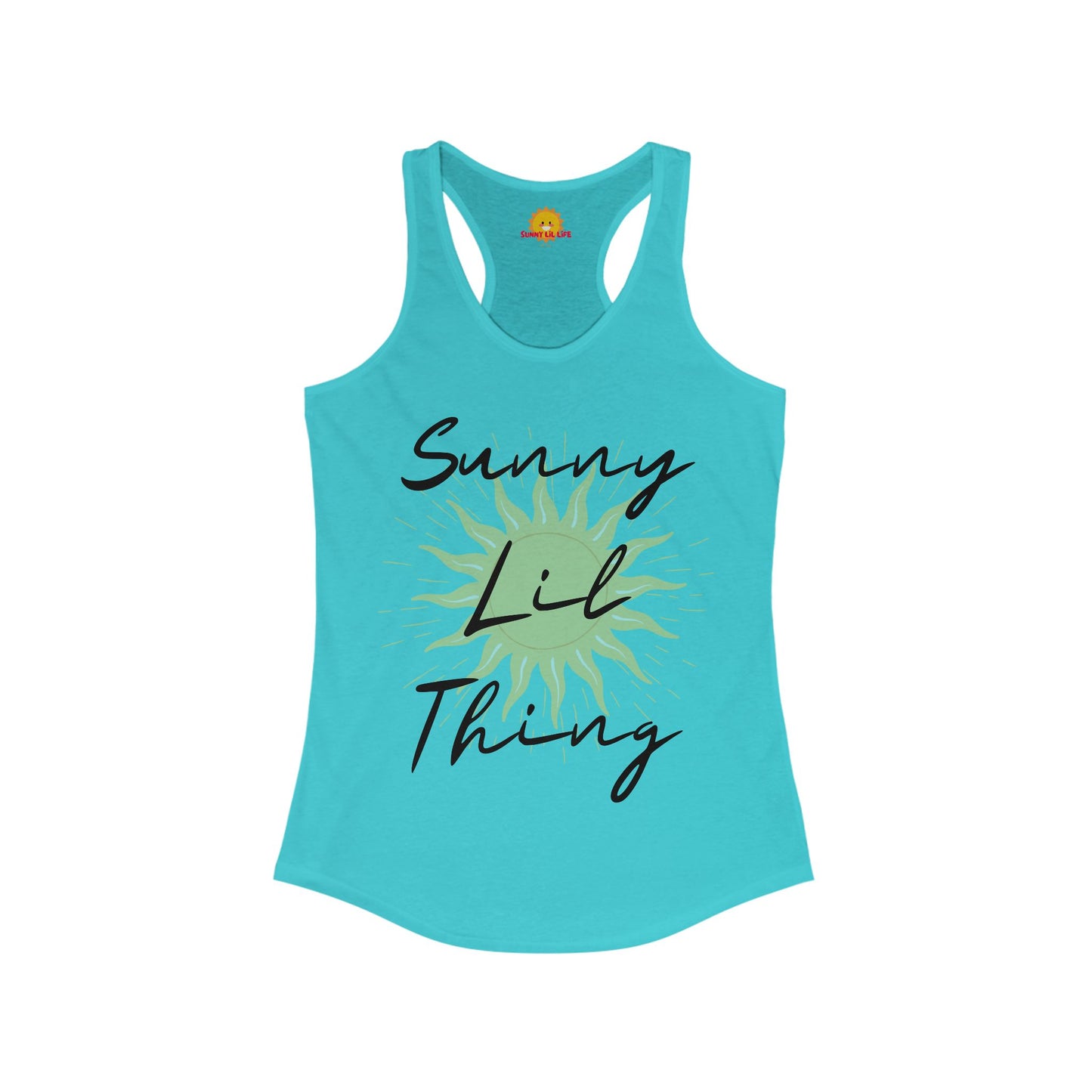 Sunny Lil Thing Womens Racerback Tank