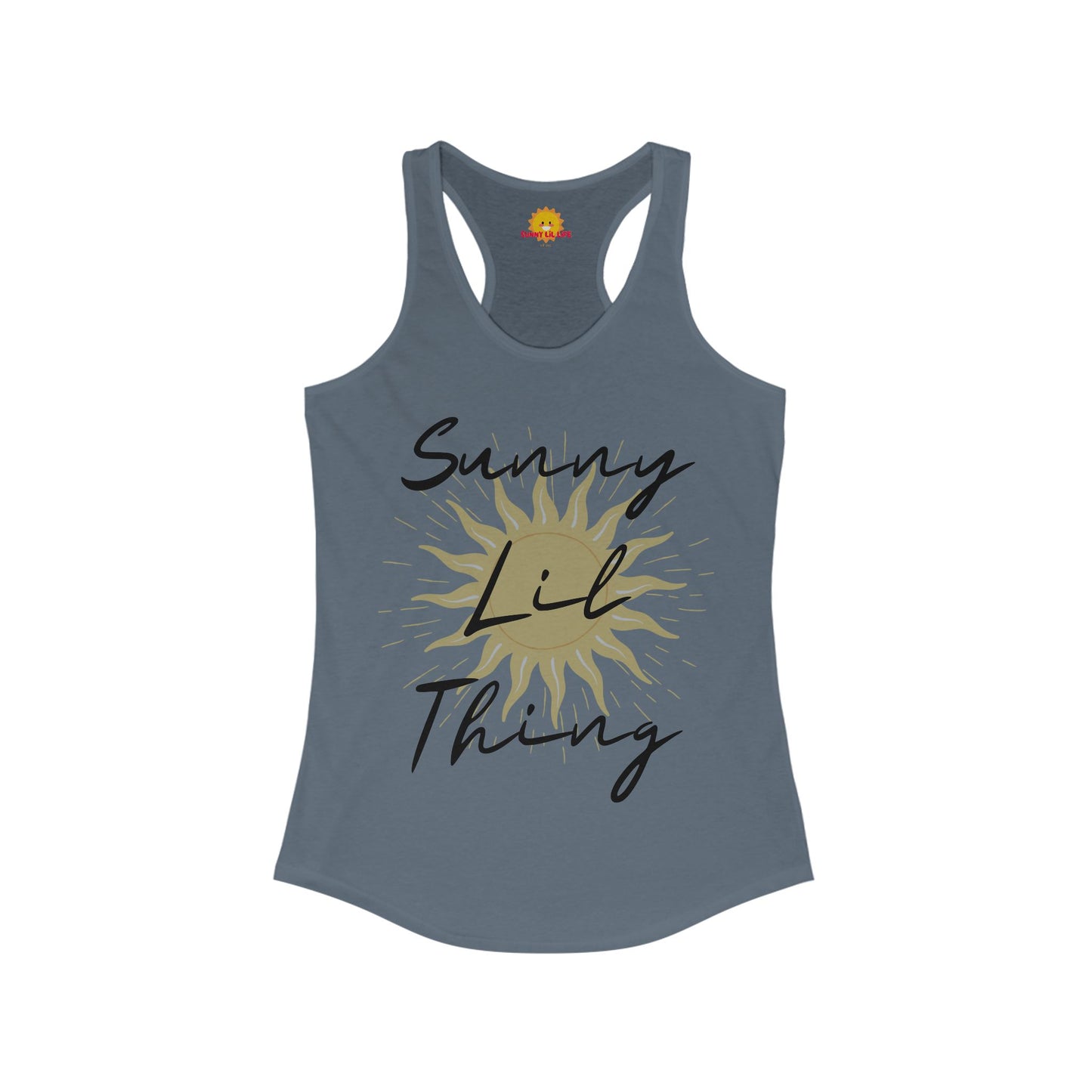 Sunny Lil Thing Womens Racerback Tank