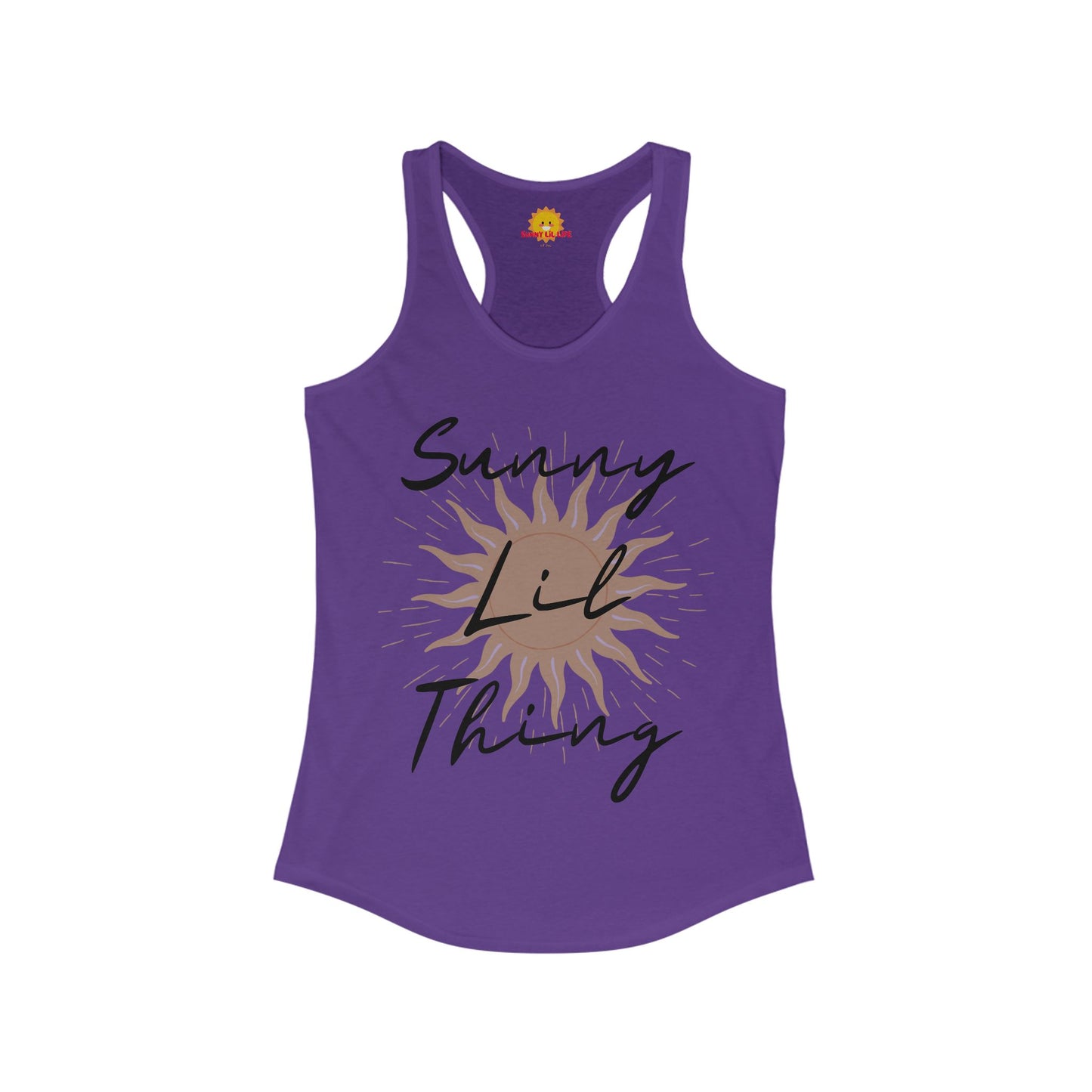 Sunny Lil Thing Womens Racerback Tank