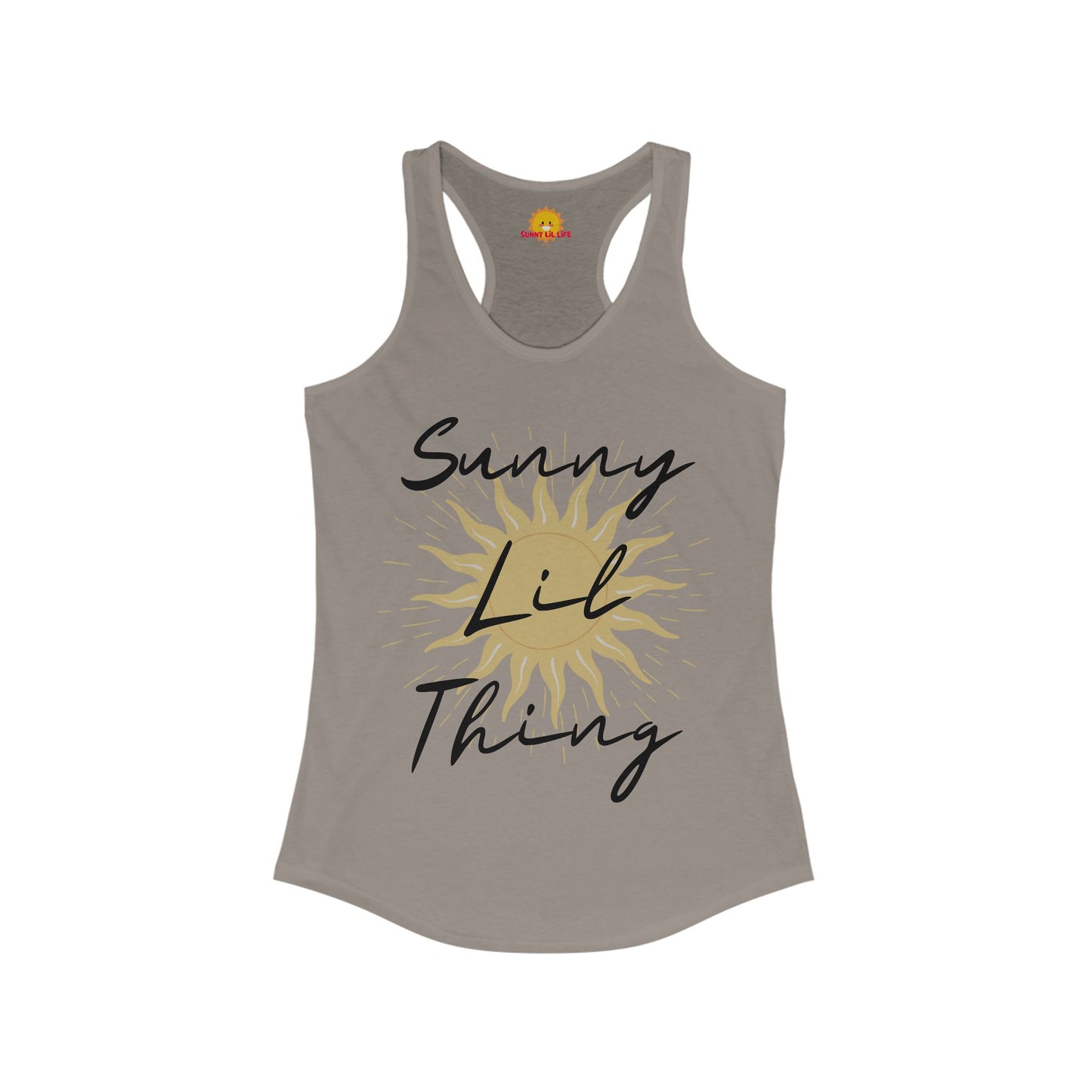 Sunny Lil Thing Womens Racerback Tank