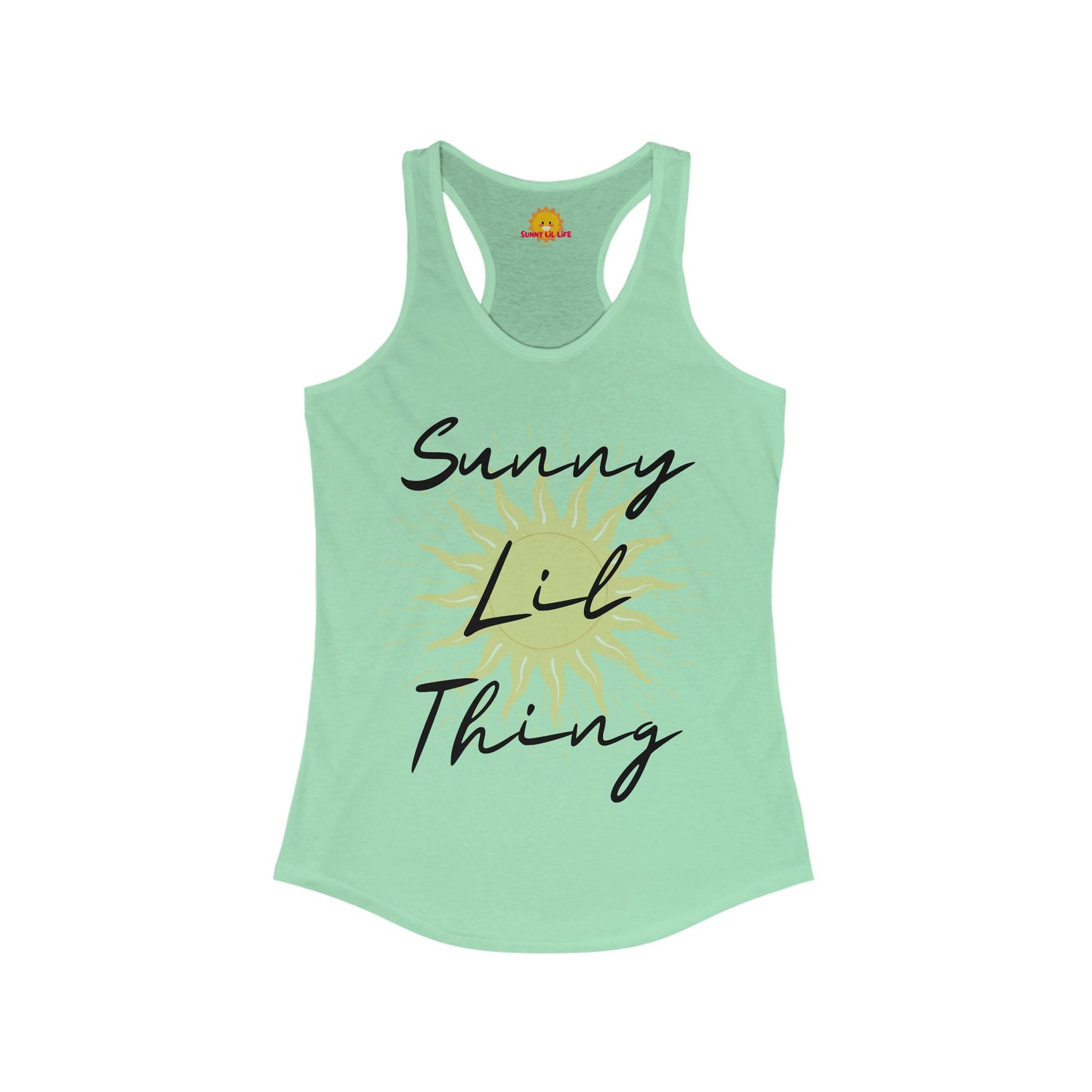 Sunny Lil Thing Womens Racerback Tank