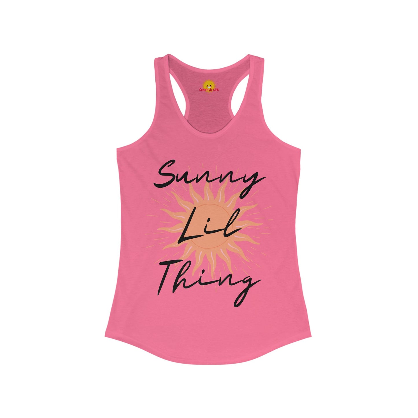 Sunny Lil Thing Womens Racerback Tank