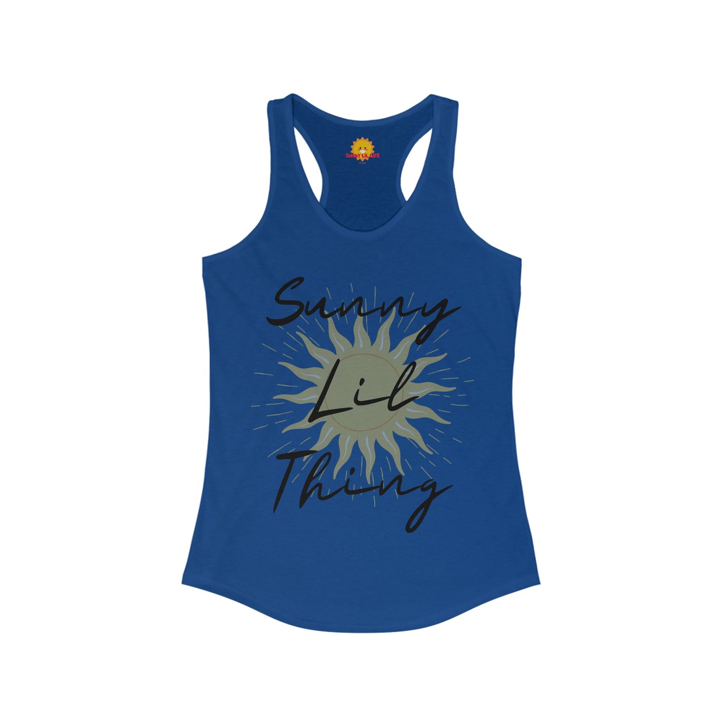 Sunny Lil Thing Womens Racerback Tank