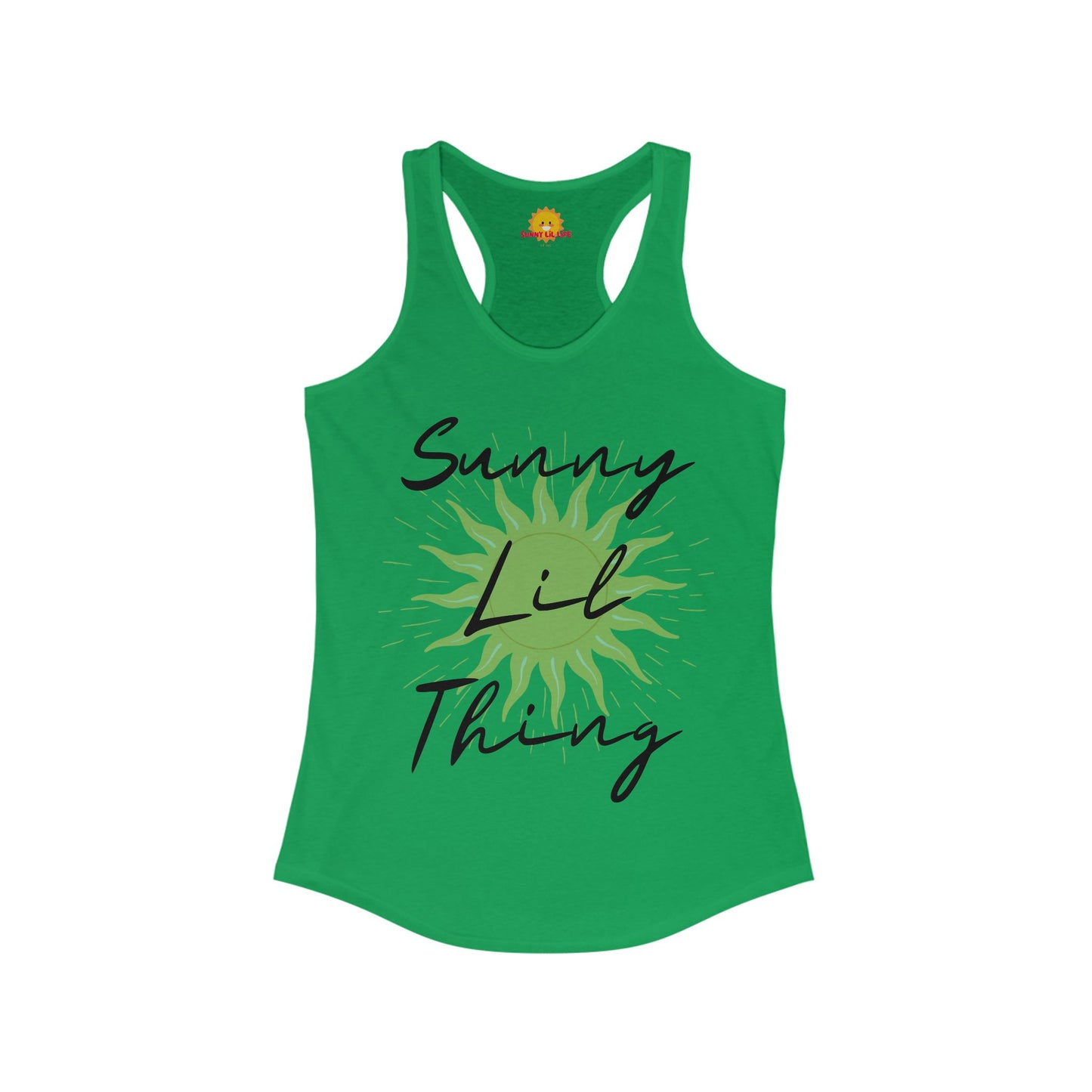 Sunny Lil Thing Womens Racerback Tank